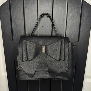 Like Dreams Black Bow Purse